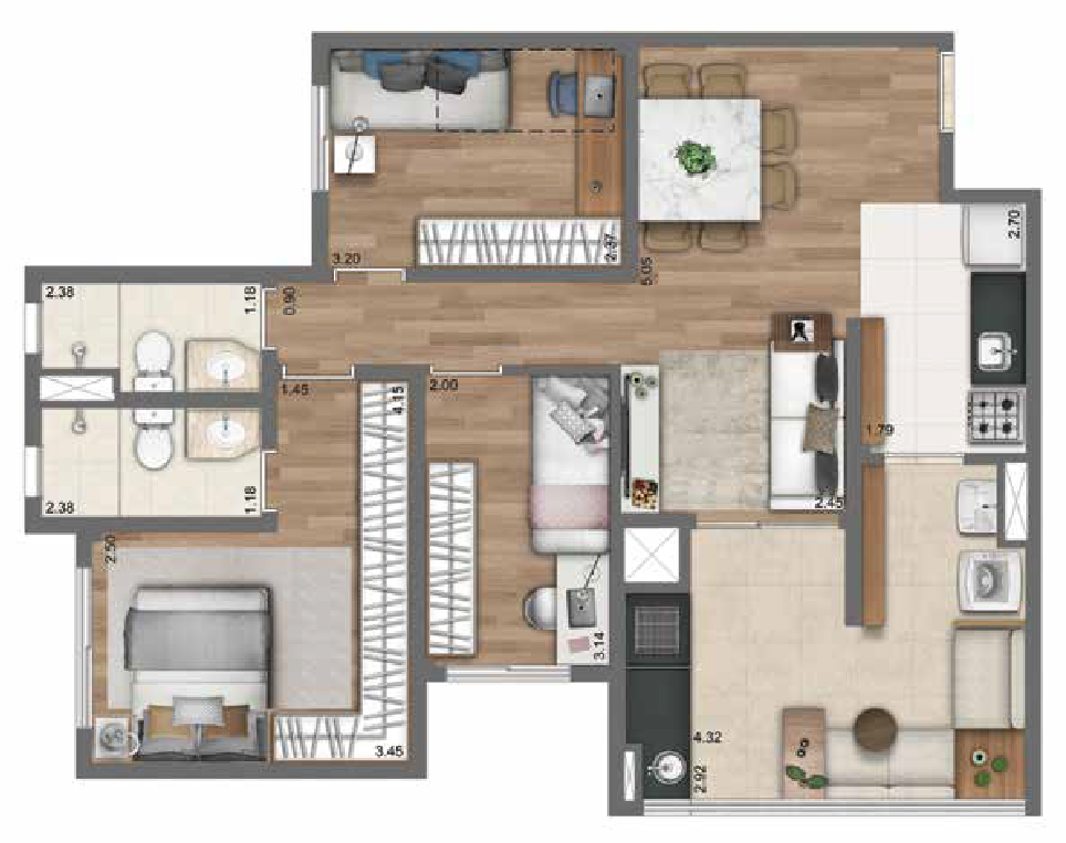 Planta 1